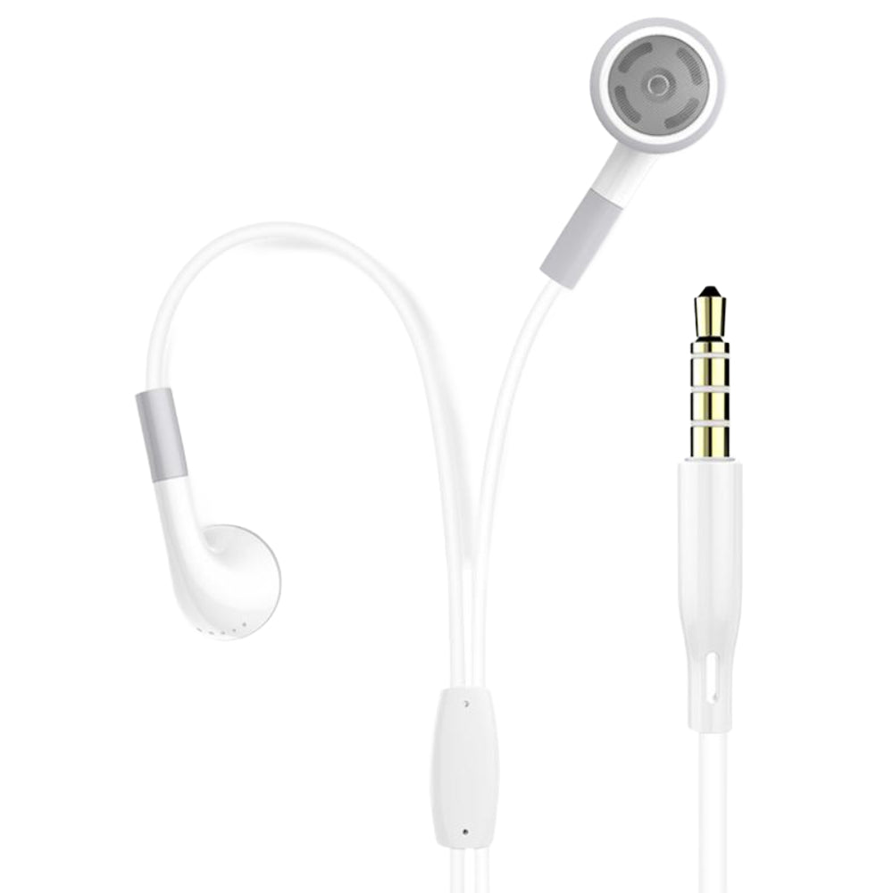 Kalio Wired Earphones White EP04. Kalio Wired Earphones White EP04.